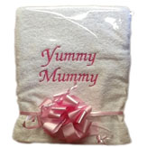 Personalised Yummy Mummy Hand Towel image