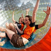 Hydro Zorbing for 3 People
