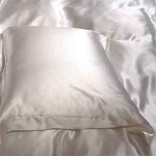 100% Silk Double Fitted Sheet