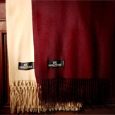 Mulberry Cashmere Throw