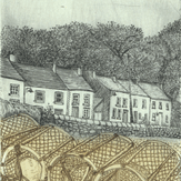 Niamh MacGowan "Lobster Pots at Roundstone" Print