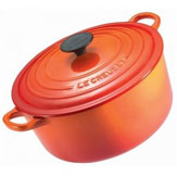 Le Creuset - 26cm Cast Iron Round Casserole