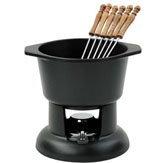 Chasseur 5-Piece Cast Iron Fondue Set image