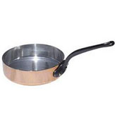 Mauviel - 24cm/3.1 litre Copper Saute Pan with Lid image