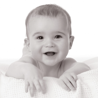 New Baby Portrait - Option 1