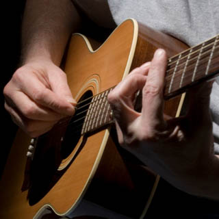 Singer Songwriter Recording Session