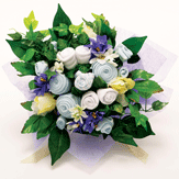 Deluxe Baby Clothes Gift Bouquet -  Baby Boy image