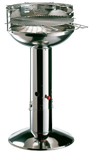 Barbecook Major Stainless Steel Charcoal BBQ