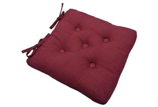 Primavera Linen Look Seat Pad - 38 x 38cm
