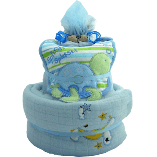 Gifts Baby  on Tier Nappy Cake   Baby Boy Gifts For Him And Her   Allgifts Ie