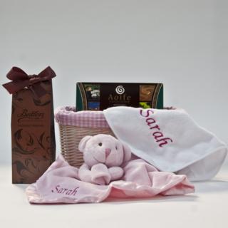Personalised Baby Hamper – Baby Girl