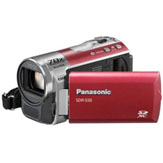 PANASONIC STD DEF CAMCORDER RED Gift Voucher