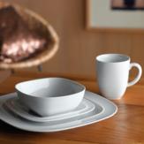Denby - White Squares 16-Piece Boxed Gift Set