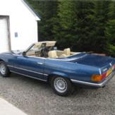 1 Day Classic Car Hire - Mercedes 350SL (Weekend) image