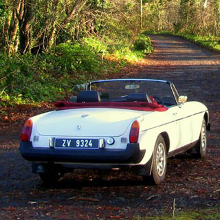 1 Day Classic Car Hire - MGB Roadster (Weekend)