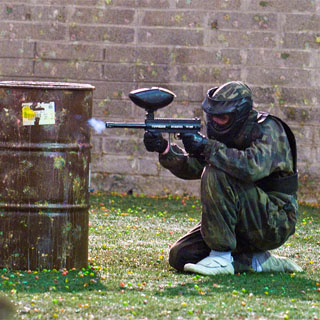 Indoor Paintball Session
