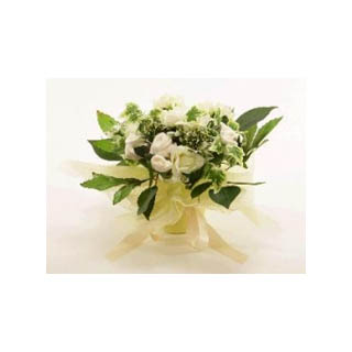 Unisex Natural Cream Bouquet 100% Organic Cotton