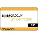 £50 Amazon.co.uk Electronics Gift Voucher