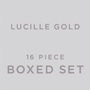 Monsoon Lucille Gold 16 Piece Tableware set
