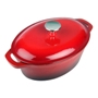 27cm Oval Cast Iron Casserole