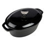 27cm Oval Cast Iron Casserole