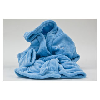 Personalised Baby Boy Bathrobe