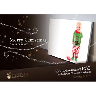€100 Christmas Gift Voucher plus €50 Free