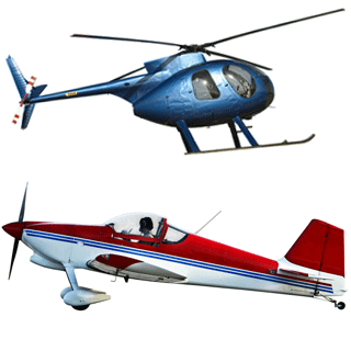 Same Day Fly Combo (Helicopter &amp; Plane!)
