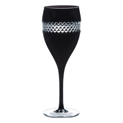 John Rocha - Black Cut Red Wine - Pair