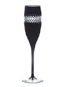 John Rocha - Black Cut Flute - Pair
