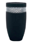 John Rocha - Black Cut 12" Vase