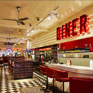 Dinner at Eddie Rocket's