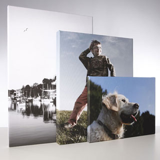 Your Own Image on Canvas 100x70cm - Upgraded Frame